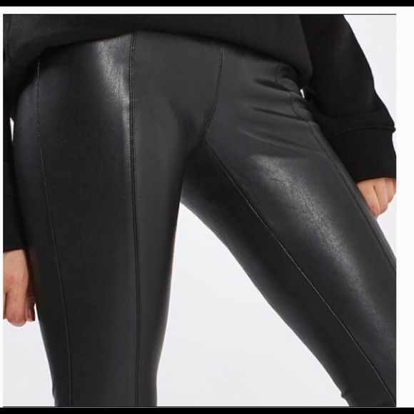 Top Shop Piper Faux Leather Black 